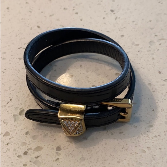 Michael Kors double wrap leather bracelet - Picture 1 of 4